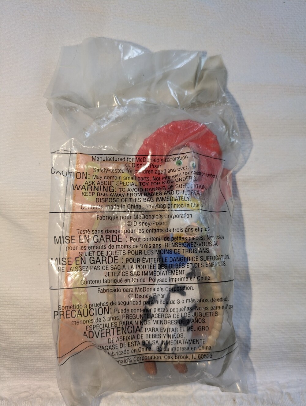 Toy Story 2 Jessie McDonalds Toy 1999